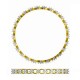 Beautifully Crafted Diamond Bangles in 18k Yellow Gold with Certified Diamonds - BR0099P